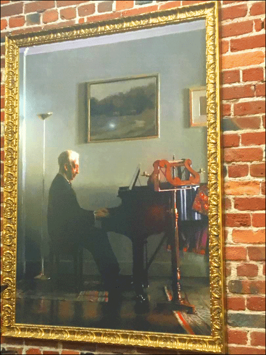 The great pianist and mentor Arthur Rubinstein.