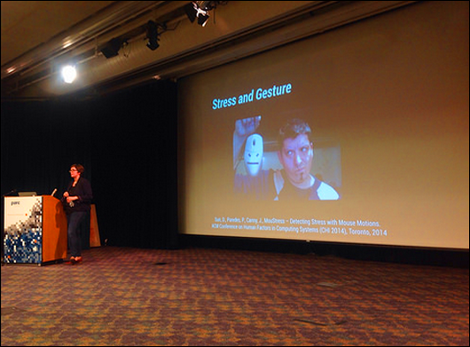 At BayCHI meeting PARC.