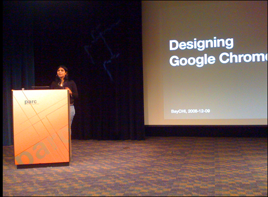 At BayCHI meeting PARC.