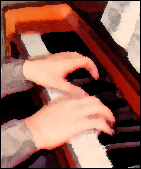 Steven Heitman's hands