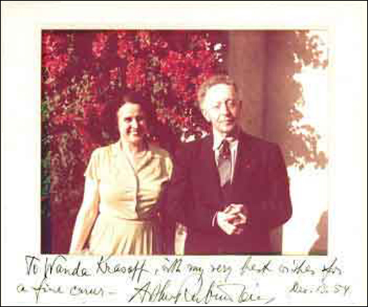 Wanda and Arthur together